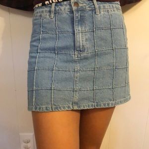 mini Jean Skirt
